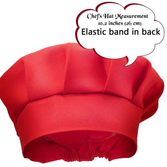 Personalized Size Small Kids Apron & Chef Hat Set - Picture 4 of 10